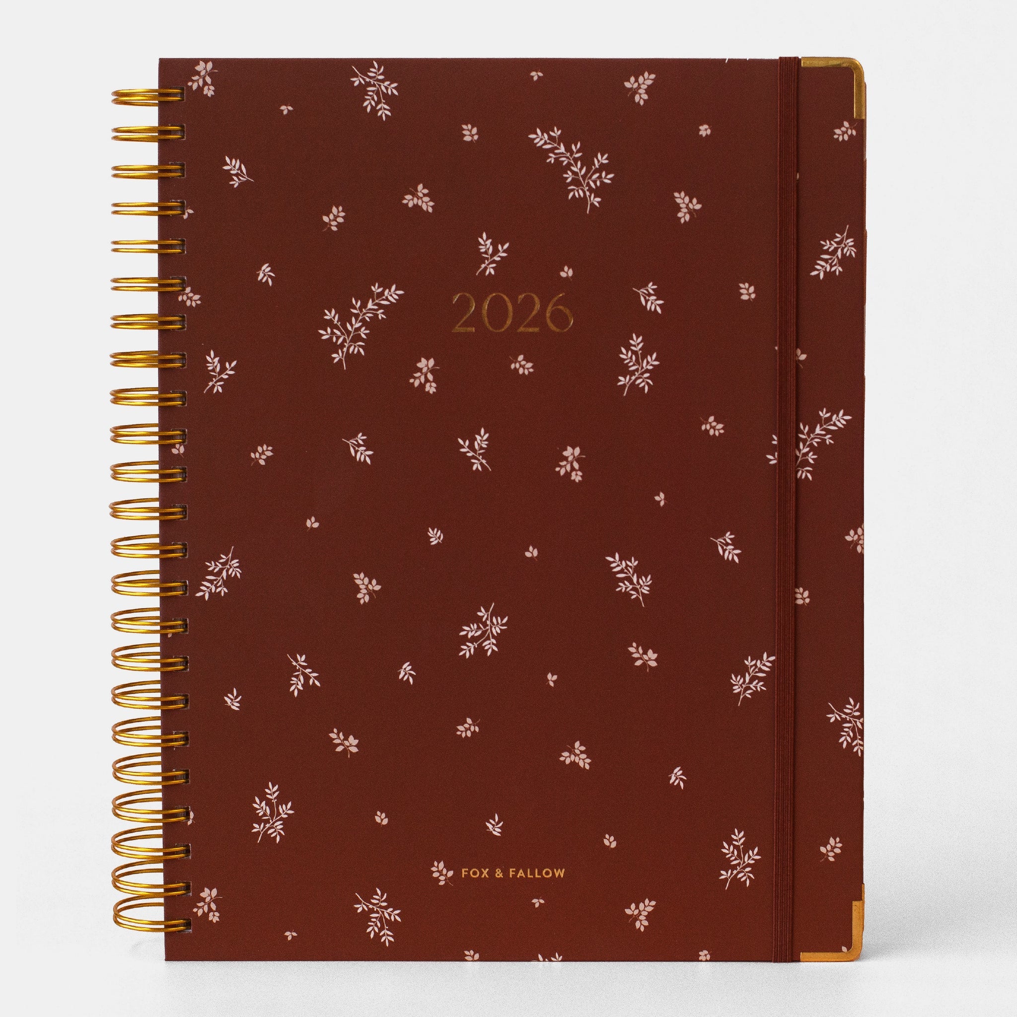 2026 A4 Academic Vertical Planner | Raspberry