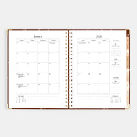 2026 A4 Academic Vertical Planner | Raspberry
