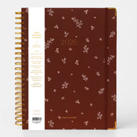 2026 A4 Academic Vertical Planner | Raspberry