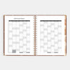 2026 A4 Academic Vertical Planner | Raspberry