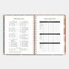 2026 A4 Academic Vertical Planner | Raspberry