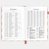 2026 A5 Vertical Planner | Rose Check