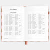2026 A5 Vertical Planner | Rose Check