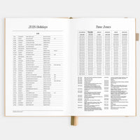 2026 A5 Horizontal Planner | Taupe