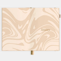 2026 A5 Horizontal Planner | Taupe