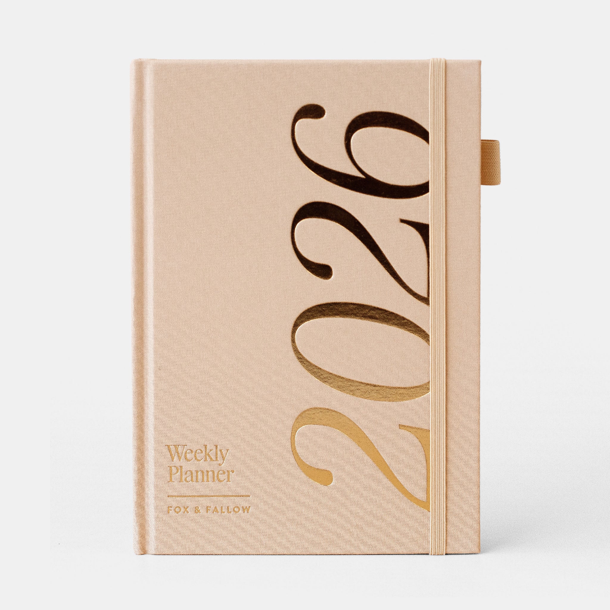 2026 A5 Horizontal Planner | Taupe