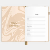 2026 A5 Horizontal Planner | Taupe