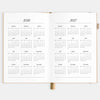 2026 A5 Horizontal Planner | Taupe