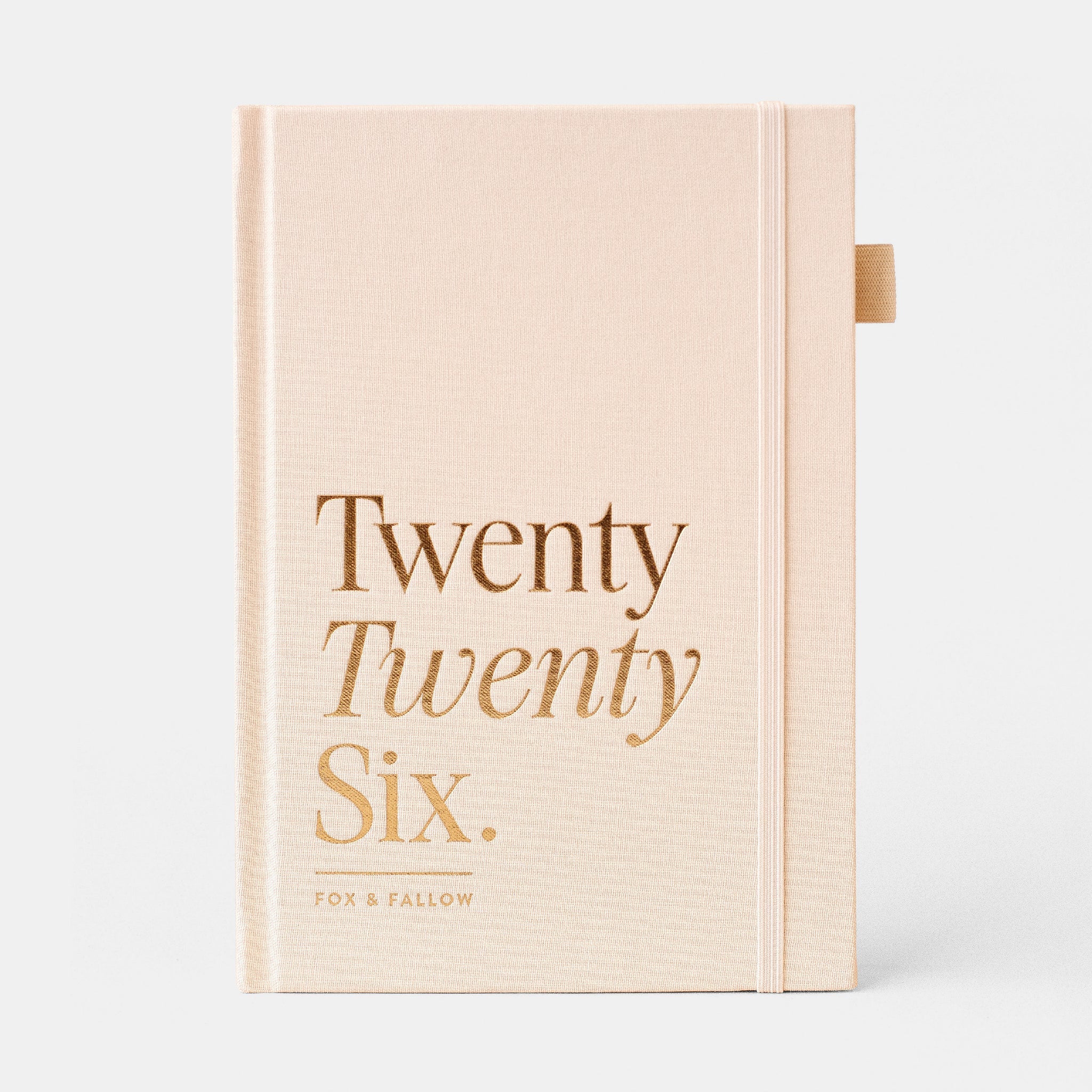 2026 A5 Vertical Planner | Creme