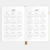 2026 A5 Vertical Planner | Creme