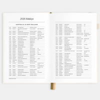2026 A5 Vertical Planner | Creme