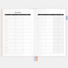 2026 A5 Academic Vertical Planner | Powder Stripe