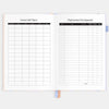 2026 A5 Academic Vertical Planner | Powder Stripe