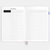 2026 A5 Academic Vertical Planner | Powder Stripe