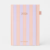 2026 A5 Academic Vertical Planner | Powder Stripe