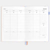 2026 A5 Academic Vertical Planner | Powder Stripe