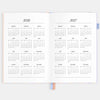 2026 A5 Academic Vertical Planner | Powder Stripe