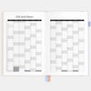 2026 A5 Academic Vertical Planner | Powder Stripe