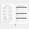 2026 A5 Academic Vertical Planner | Powder Stripe