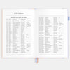 2026 A5 Academic Vertical Planner | Powder Stripe