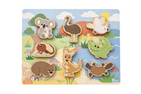 Bush Buddies Australian Animals Wooden Chunky Puzzle