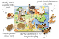 Bush Buddies Australian Animals Wooden Chunky Puzzle
