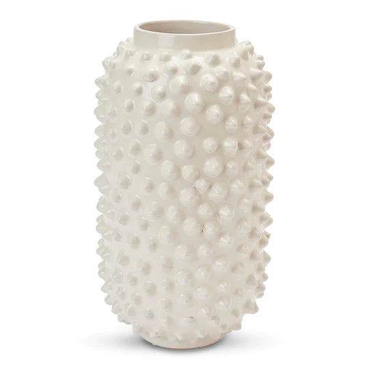 Pearl Off White Vase Tall