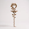 Heart Sculpture with Bird Feeder