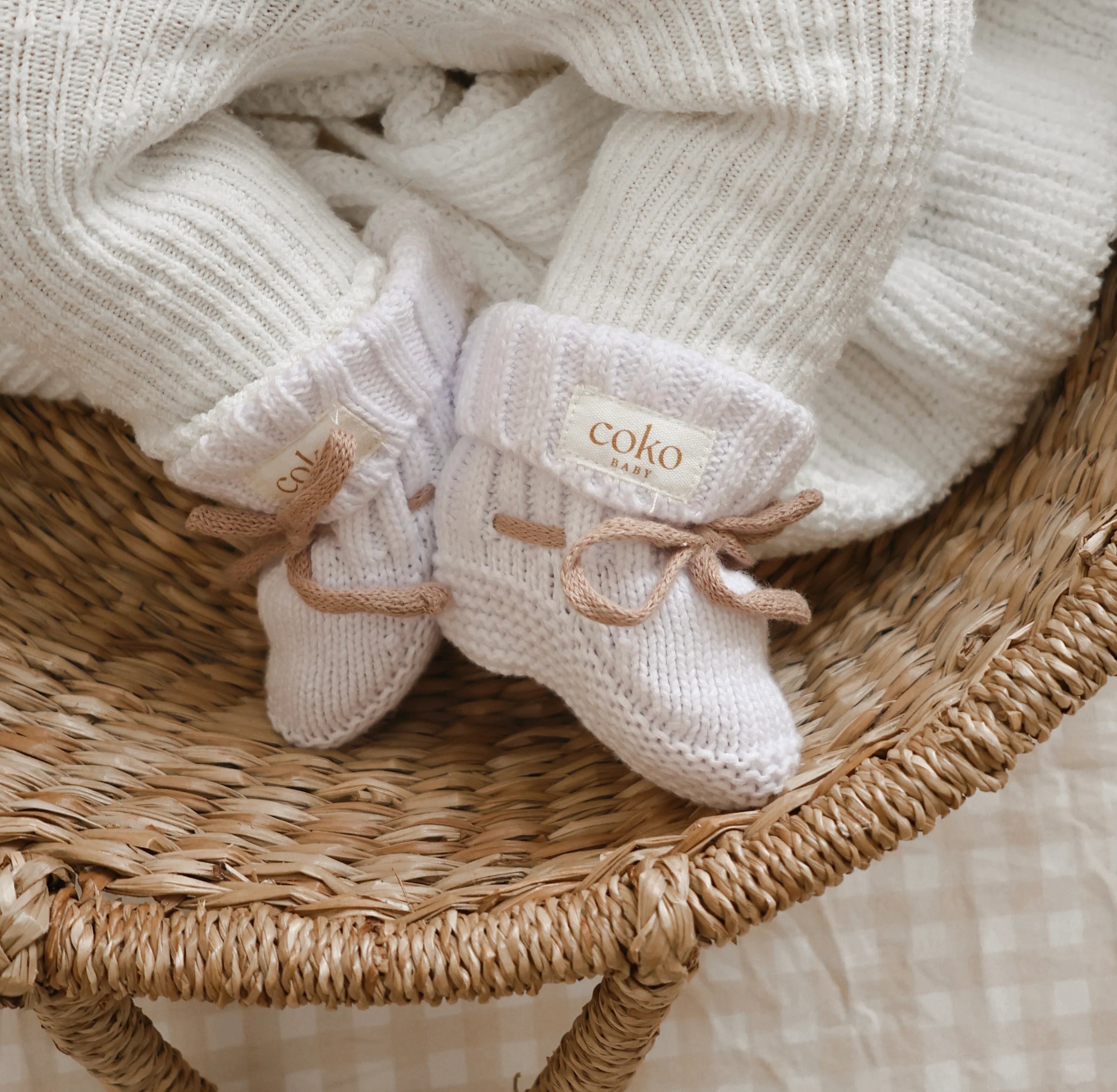 Milk & Mocha Booties