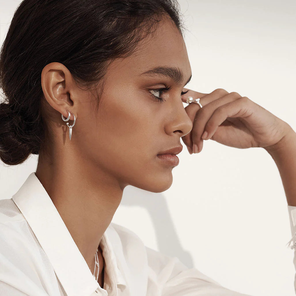 Dagger Hoops | Sterling silver