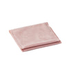 Huggies with Hanging Deep Pink Quartz Baguette | Yellow Gold Plate