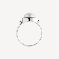 Garland Silver Pearl Ring