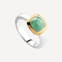 Aura Green Aventurine Ring