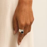 Husk Onyx Ring