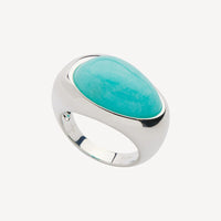 Emergence Amazonite Silver Ring
