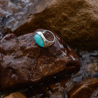 Emergence Amazonite Silver Ring