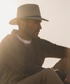 Mens Mid Brim Fedora Hat | Rajah