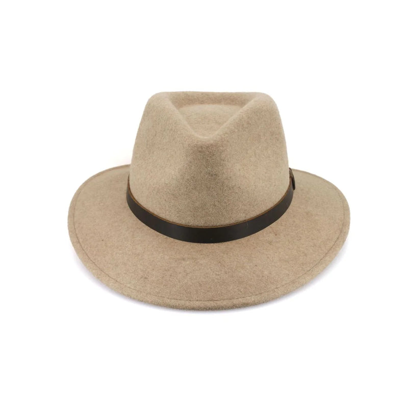 Billie Felt Fedora | Mix Ivory
