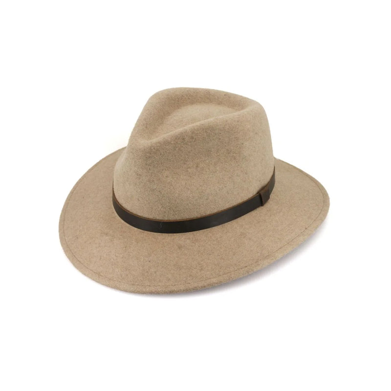 Billie Felt Fedora | Mix Ivory