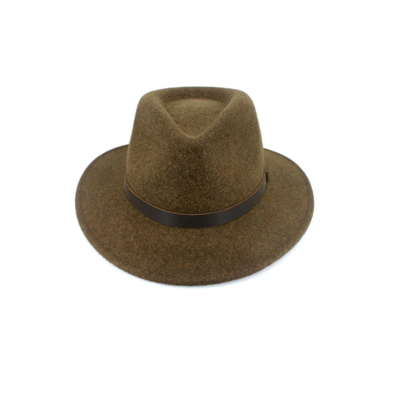 Billie Felt Fedora | Mix Khaki