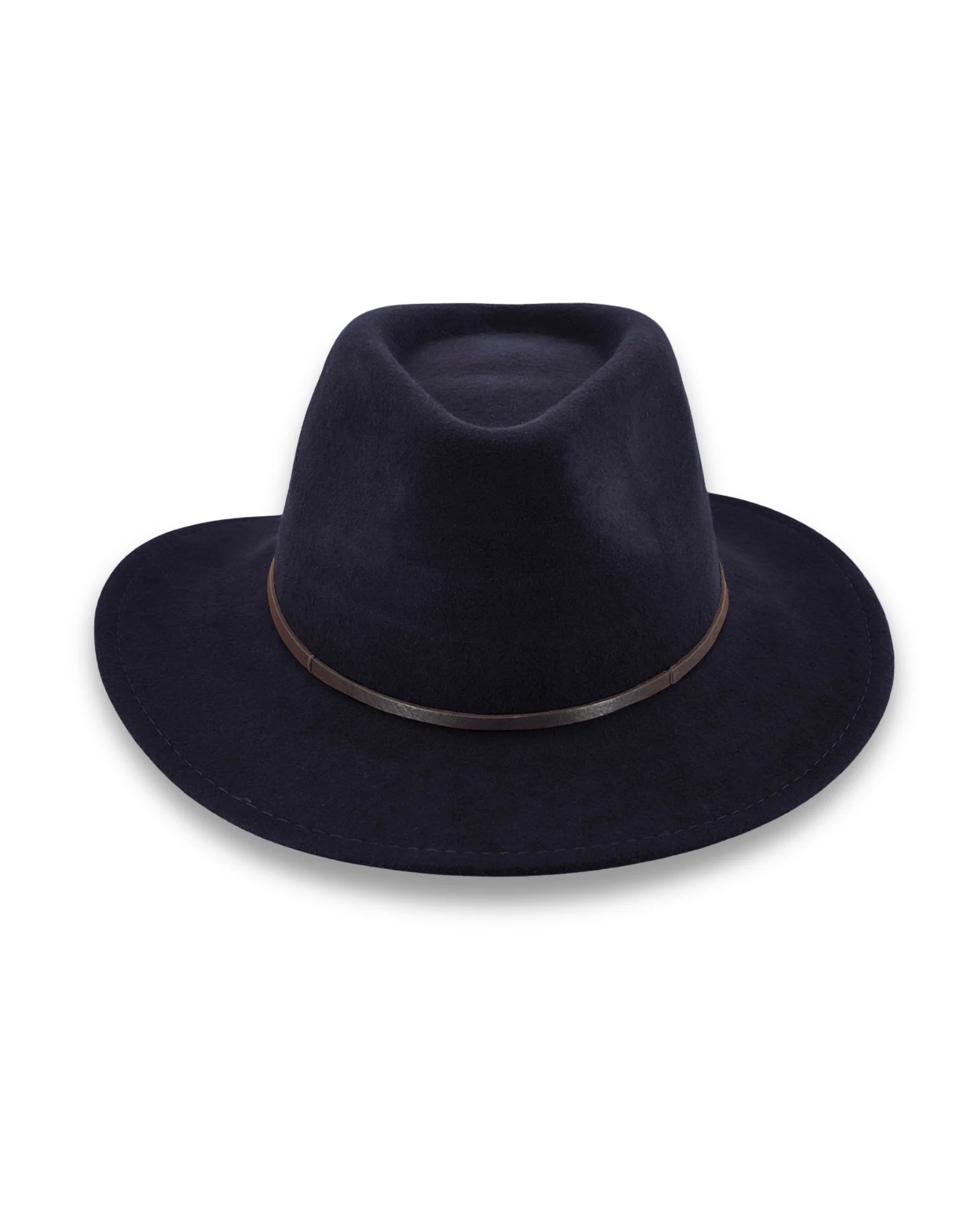 Navy Leura Fedora