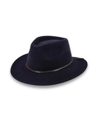 Navy Leura Fedora