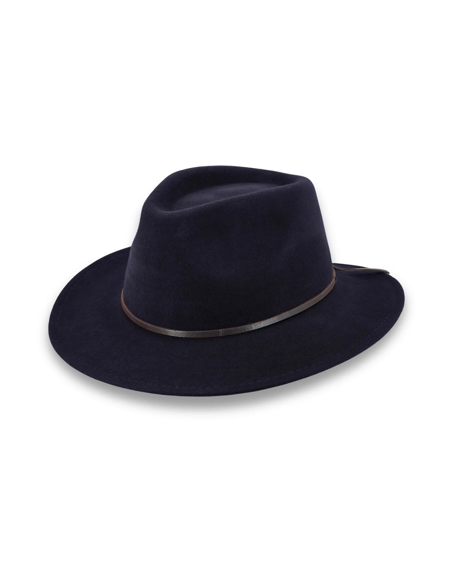 Navy Leura Fedora
