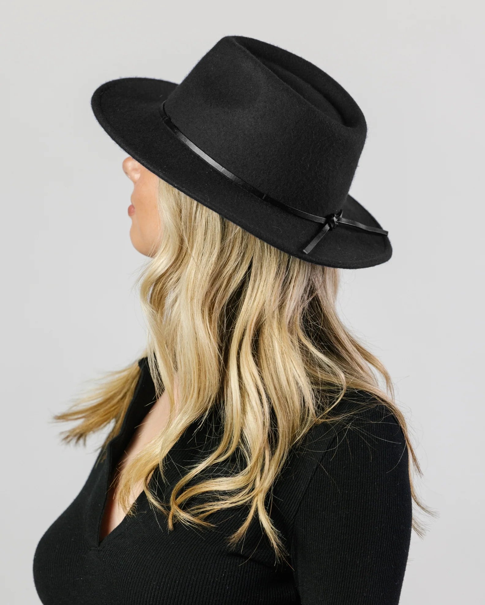 Black Leura Fedora