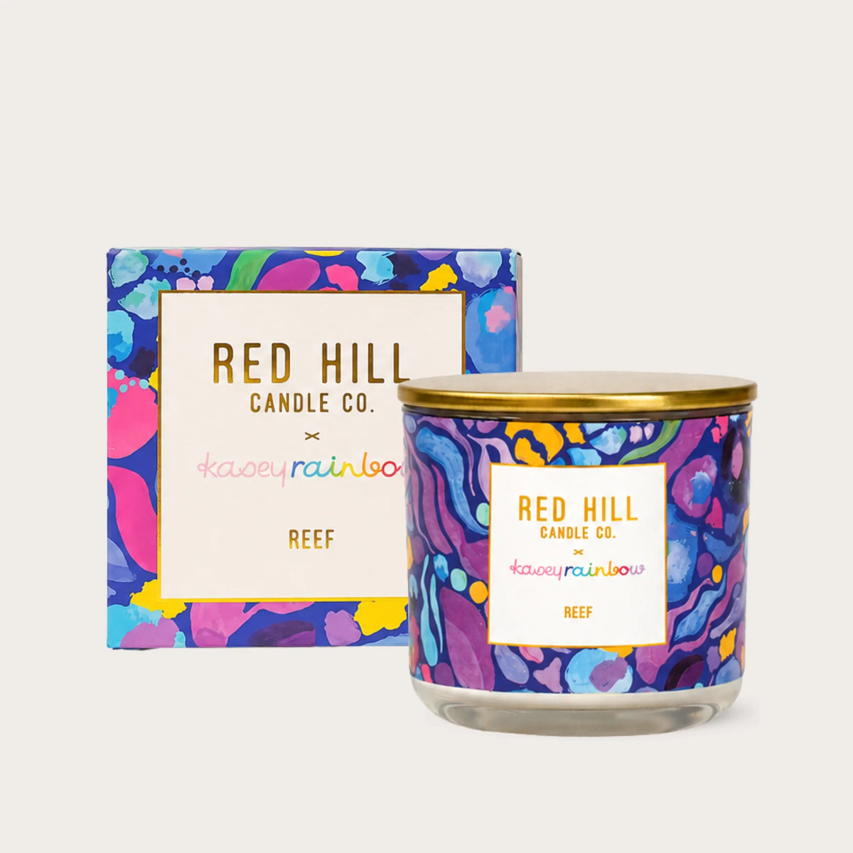 Kasey Rainbow Collection Reef Mini Candle