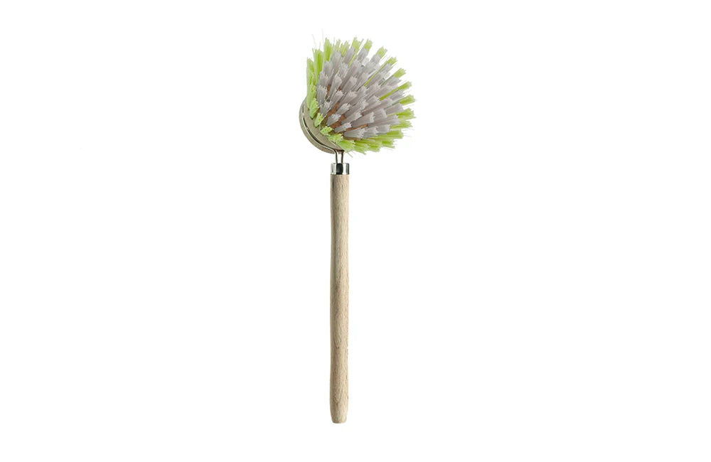 Retro-Inspired Timber Dish Brushes