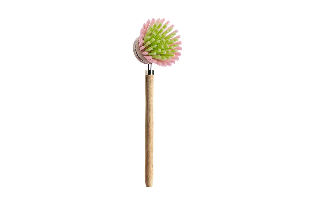 Retro-Inspired Timber Dish Brushes