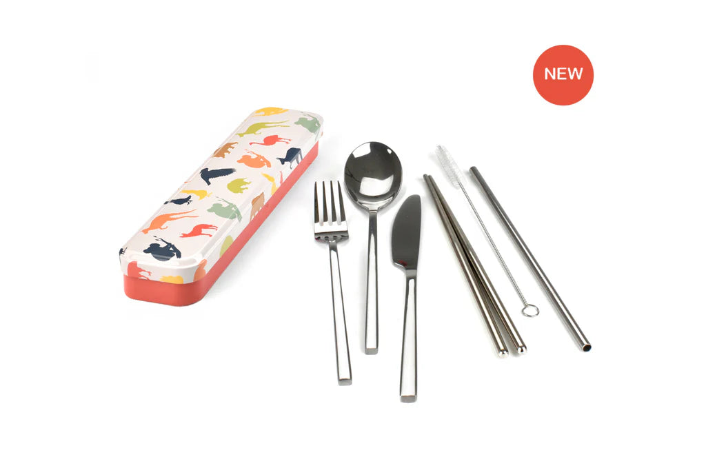 Carry Your Cutlery Tin Set | Assorted Designs