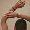 Elemental Men’s Cord Identity Bracelet | Navy