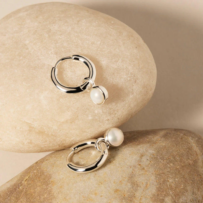 Heavenly Pearl Earring | Sterling Silver